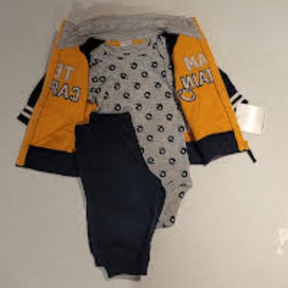 2 NWT & 1 NWOT Boys 3 month outfits -see description for details - Picture 3 of 5